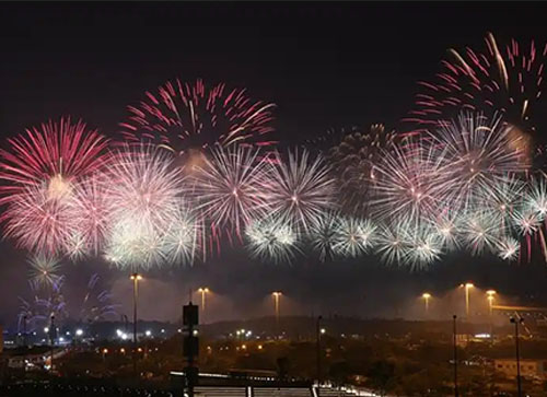 大新县焰火晚会